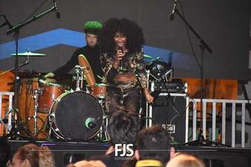 Concierto de Nia Correia en San Juan/Francisco Javier Santana e Ildefonso Rodríguez.